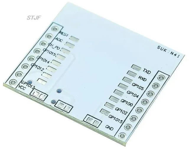 Alt view image 2 of 3 - 10pcs/lot ESP8266 serial module adapter plate Applies to ESP-07, ESP-08, ESP-12 ESP-32S
