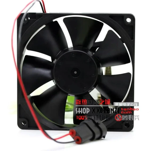 Alt view image 3 of 3 - For 4712KL-05W-B40 PQ1 24V 0.48A ACS800 drive For dedicated axial case cooling fan