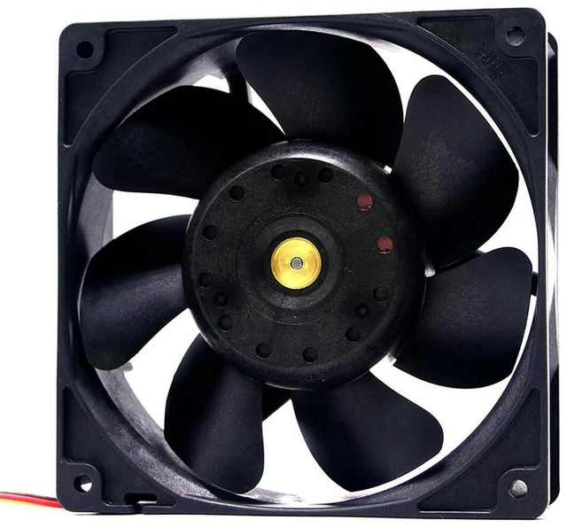 Alt view image 2 of 3 - For SANYO 9G1212P1G04 San Ace 120 120mm 12cm 12038 120x120x38mm DC 12V 0.83A Case Cooling Fan
