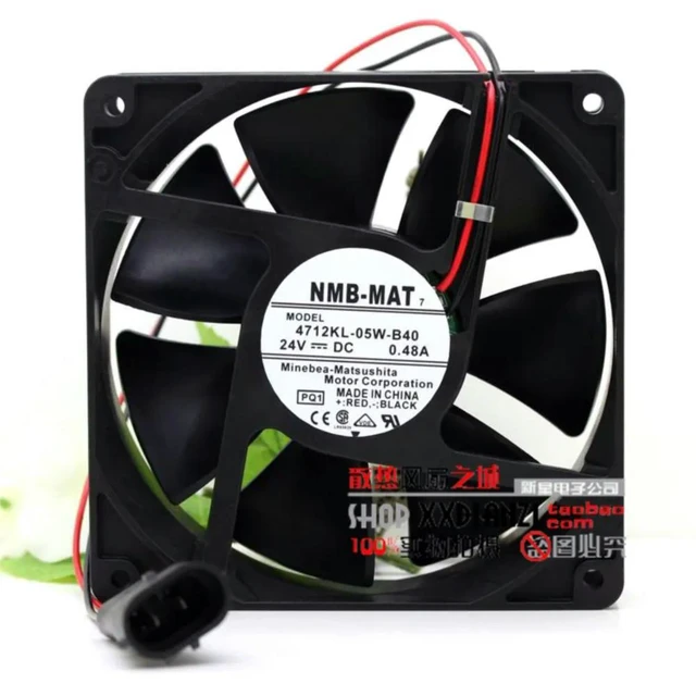 Alt view image 2 of 3 - For 4712KL-05W-B40 PQ1 24V 0.48A ACS800 drive For dedicated axial case cooling fan