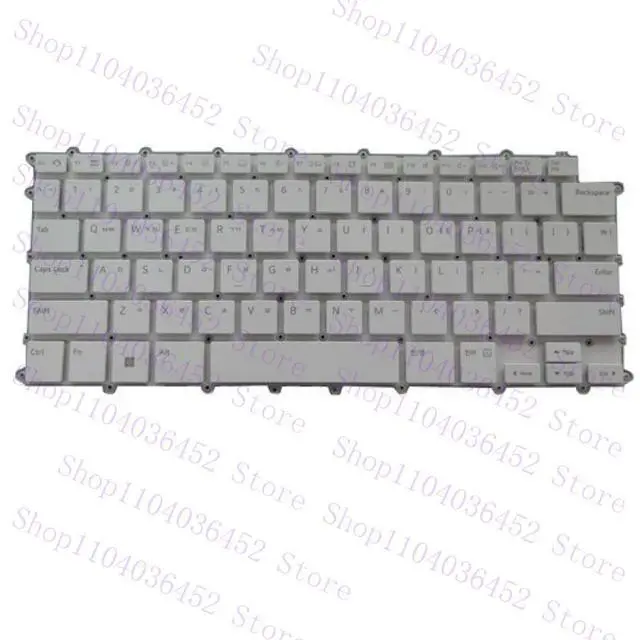 Alt view image 2 of 2 - White Laptop Backlit Keyboard For 14Z90RS 14Z90RS-G 14Z90RS-K Korean KR