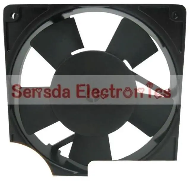 Main image of 1PCS 12P-230HB 120mm AC 230V Ball Bearing Cooling Fan 2000/2400 RPM, 56.72/65.57 CFM, 18/16W, Dual Bearings