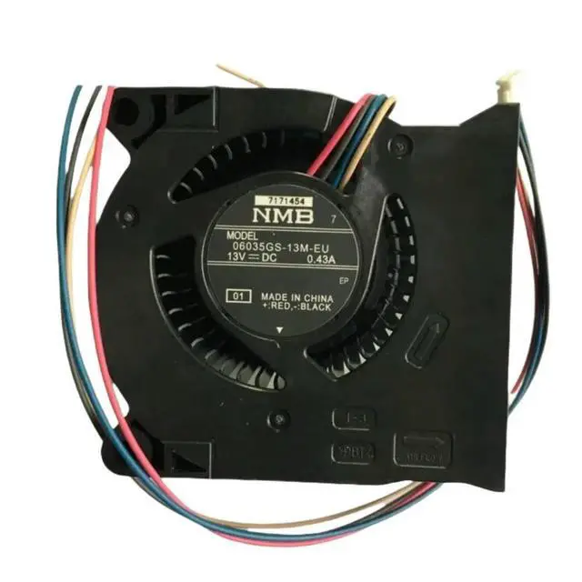 Alt view image 2 of 3 - For CB-S05E/X41/S41/U42 Projector Blower Cooling Fan 06035GS-13M-EU DC13V 0.43A