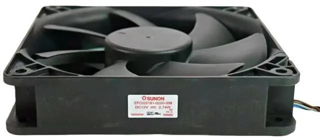 Main image of for EFC0251B1-Q050-S99 120x120x25mm DC12V Cooling Fan, 2.74W for Projector, Electronic Equipment, Quiet Operation