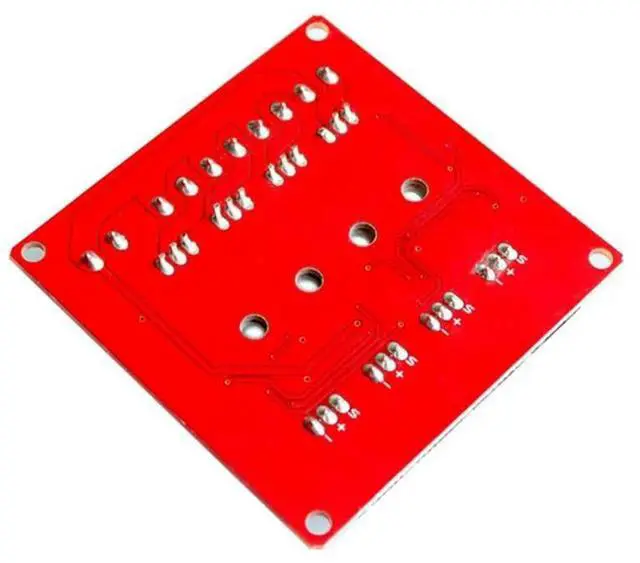 Alt view image 2 of 3 - Four Channel 4 Route MOSFET Button IRF540 V4.0+ MOSFET Switch Module For