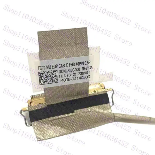 Alt view image 3 of 3 - LVDS LCD LED EDP FHD Video Screen Cable 40PIN 144HZ/165HZ for F17 FA707 FX707VU/ZE/ZM FA707R DDNJSILC000 020 14005-04140800
