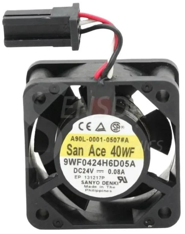 Main image of 1PCS Waterproof Fan for Sanyo 9WF0424H6D05A 24V 0.08A Durable Cooling Solution Servers, Industrial Equipment, and Electronics