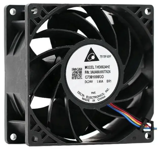 Main image of for delta THD0924HE DC 24V 1.60A 9CM 9038 92mm 9238 Inverter 4-wire server Cooling Fan