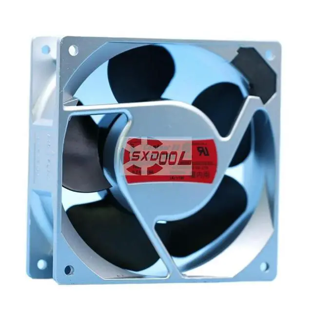 Alt view image 2 of 3 - 100V AC Fan For Servo CN55B5, 12cm 12038, 14/12W, High Power Cooling Industrial Cabinets