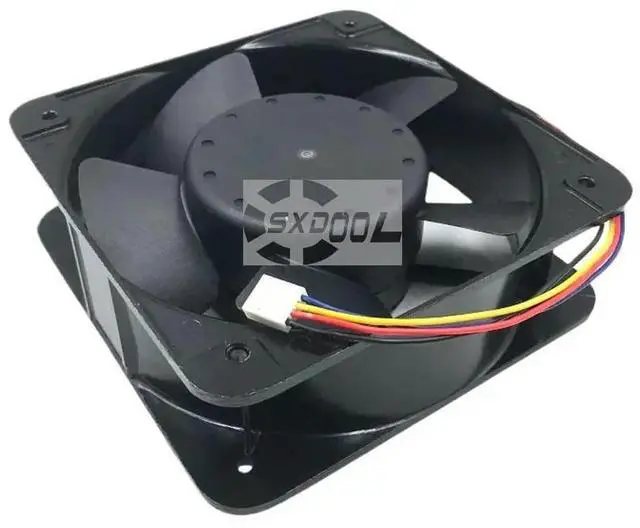 Alt view image 3 of 3 - SXD15050B48M 150mm DC 48V High Speed Fan 5000RPM, 338.8CFM, Professional Grade Industrial & Server Cooler (150x150x50mm)