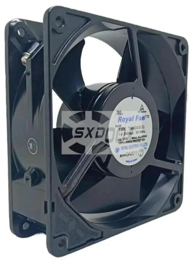 Alt view image 2 of 3 - Full l 120mm AC Case Fan TMHS458CG for Royal 230V High-Temperature Resistant Industrial Converter Cooling