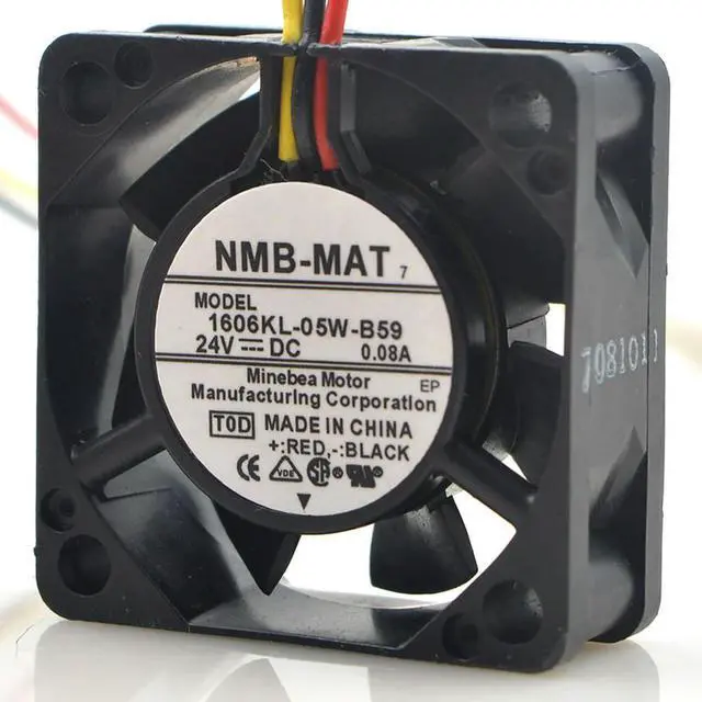 Alt view image 2 of 3 - For 4015 1606KL-05W-B59 L02 24V 0.08A FH6-1742 3Wire Cooling Fan
