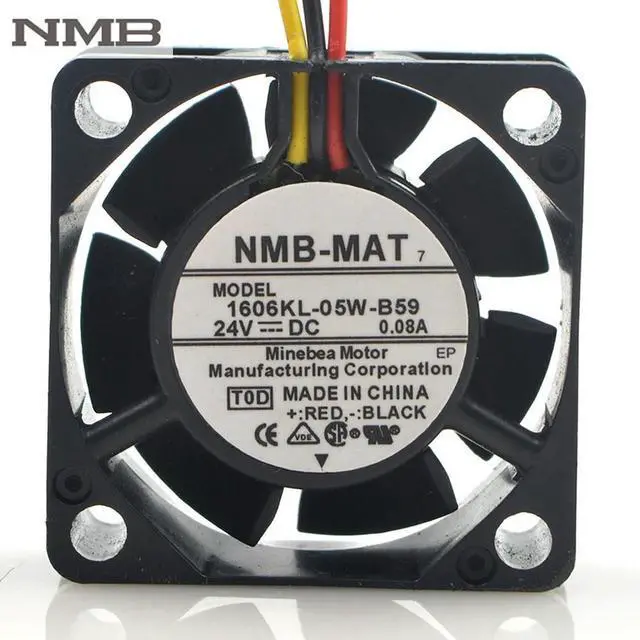 Main image of For 4015 1606KL-05W-B59 L02 24V 0.08A FH6-1742 3Wire Cooling Fan