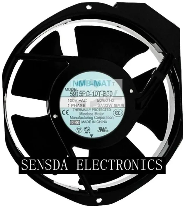 Alt view image 2 of 3 - 172mm 17cm Case Fan for 5915PC-10T-B30 1738 100V Industrial Cooling Blower