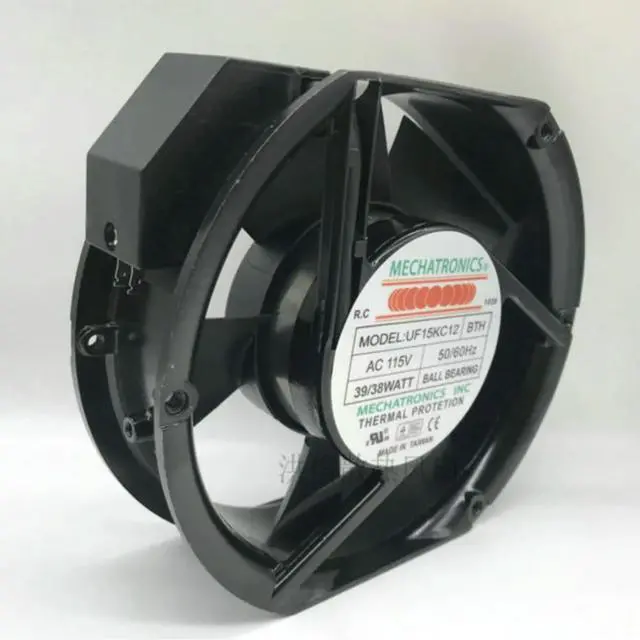 Alt view image 2 of 3 - UF15KC12 BTH For Mechatronics 172mm 17cm AC 115V 39/38W 17251 Industiral Axial Case Cooling Fans