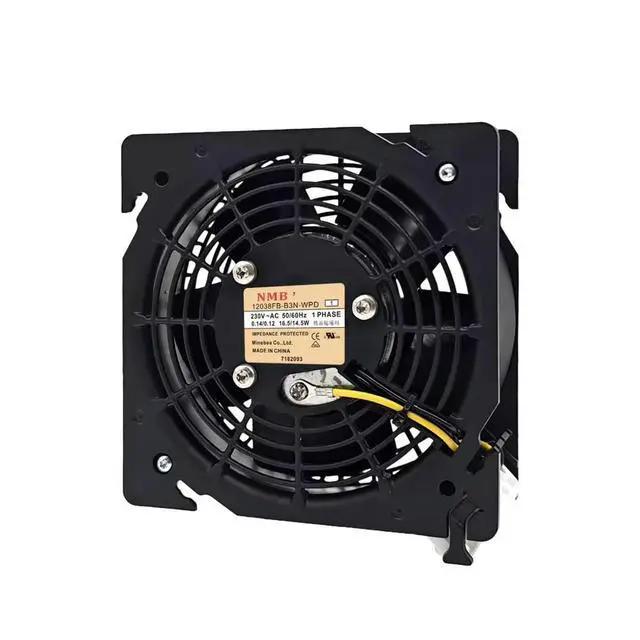 Alt view image 3 of 3 - For 12038FB-B3N-WPD 120x120x38mm 230V 16.5W 2800RPM Industrial Axial Cooling Fan High Airflow