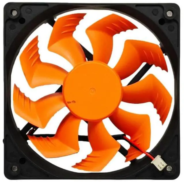 Alt view image 2 of 2 - for Thermaltake TT-12025A 12V 0.30A 2-Wire Chassis/Power Supply Silent Non-LED Cooling Fan - 1880RPM