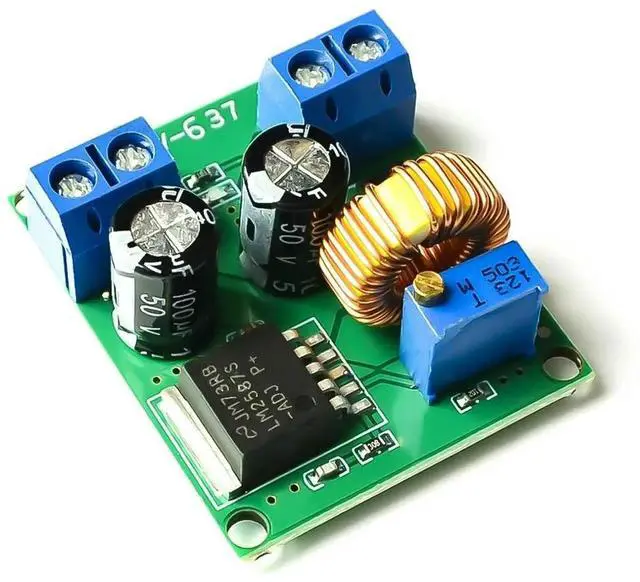 Alt view image 3 of 4 - LM2587 DC-DC 3V-35V To 4V-40V Step Up Power Module Boost Converter 12v 24v Converter 12v to 5v Voltage Converter 12v to 19v
