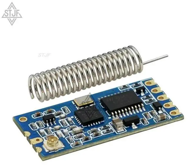Main image of HC-12 SI4463 microcontroller serial, 433 long-range, 1000M with antenna for Bluetooth