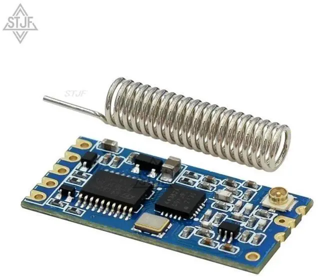 Alt view image 3 of 3 - HC-12 SI4463 microcontroller serial, 433 long-range, 1000M with antenna for Bluetooth