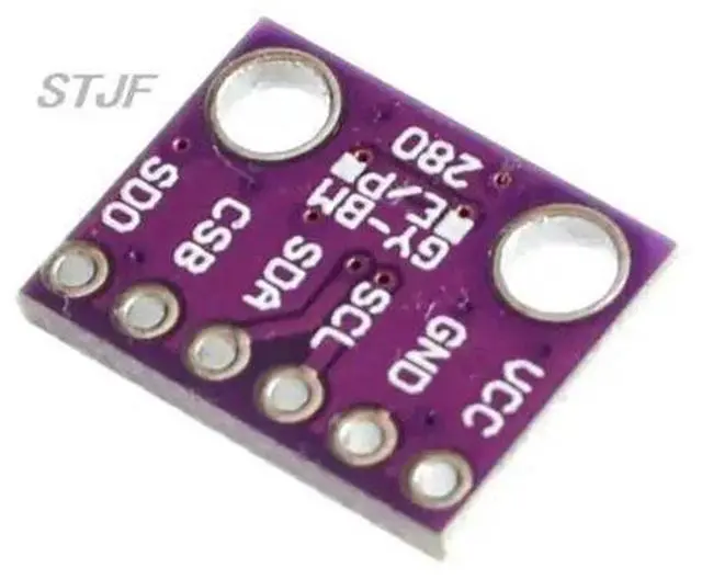 Alt view image 2 of 3 - 10pcs/lot BMP280 3.3 Digital Barometric Pressure Altitude Sensor High Precision Atmospheric Module Replace BMP180