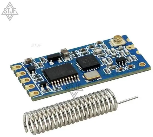 Alt view image 2 of 3 - HC-12 SI4463 microcontroller serial, 433 long-range, 1000M with antenna for Bluetooth