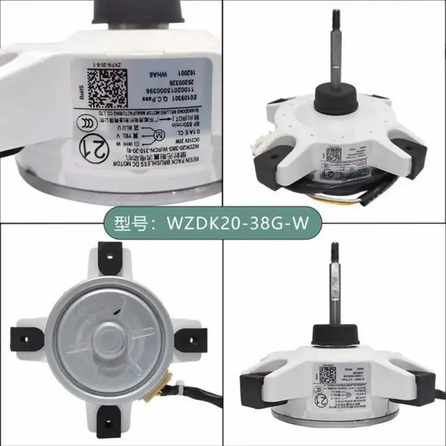 Alt view image 2 of 3 - for Midea Air Conditioning WZDK20-38G-W WZDK20-38G-W(RDN-310-20-8) External Fan Variable Frequency DC Motor