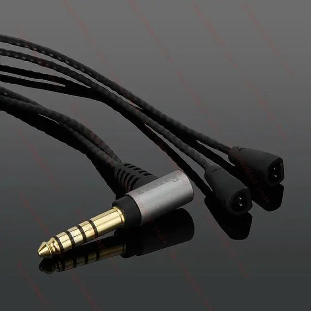 Alt view image 2 of 3 - 4.4mm BALANCED OCC Audio Cable For Sennheiser IE80 IE8 IE8I IE80S headphones