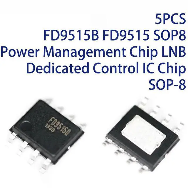 Main image of 5PCS FD9515B FD9515 SOP8 Power Management Chip LNB Dedicated Control IC Chip SOP-8