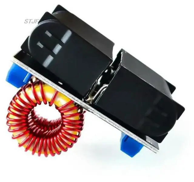 Alt view image 2 of 3 - Hot Sale 5-15V 150W Mini ZVS Induction Heating Board Flyback Driver Heater DIY Cooker+ Ignition Coil