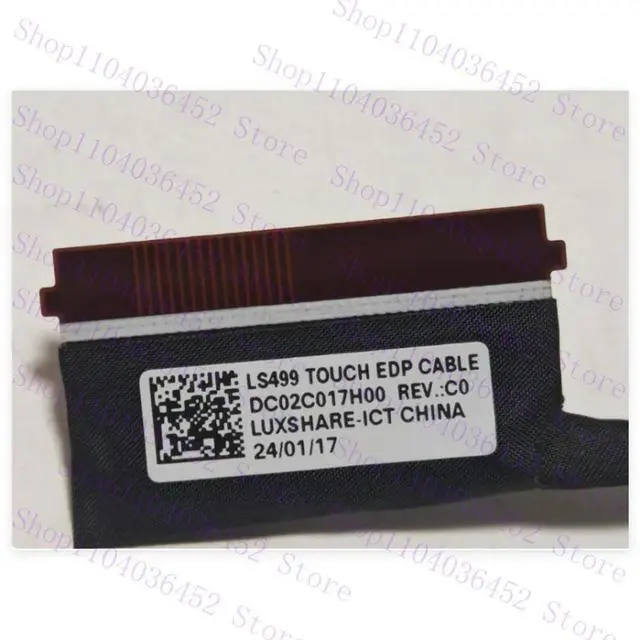 Alt view image 3 of 3 - FOR yoga slim7 14Q8X9 LCD CABLE DC02C017H00