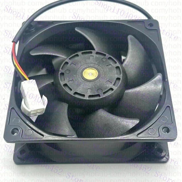 Alt view image 2 of 2 - for SANYO DENKI 9WV1224P1J601 DC 24V 1.5A 120x120x38mm 4-Wire Server Cooling Fan