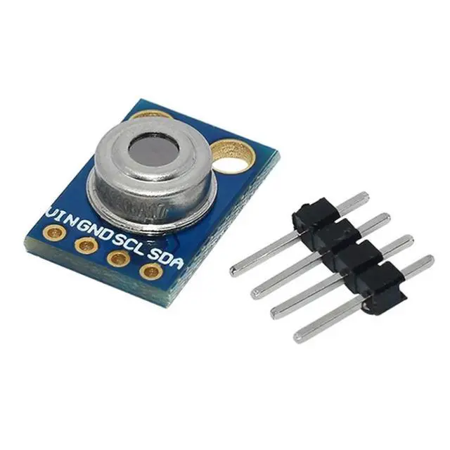 Alt view image 4 of 6 - GY-906 MLX90614ESF MLX90614 Contactless Temperature Sensor Module Compatible