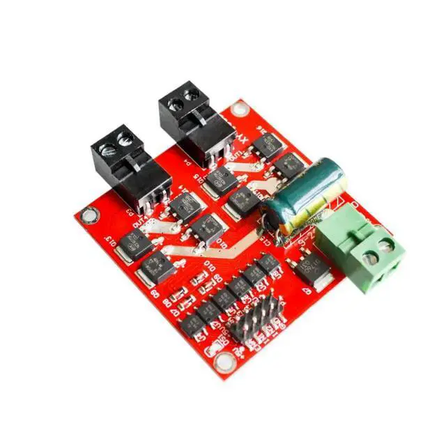 Alt view image 6 of 6 - 7A 160W Dual DC Motor Drive Module Industrial Grade Positive Negative PWM Speed L298 Logic XY-160D