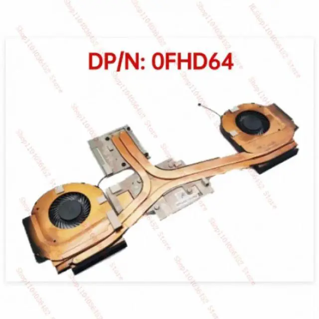 Main image of Heatsink With Fan For Precision 7740 EDA70-NV256 0FHD64 FHD64 AT2KA0