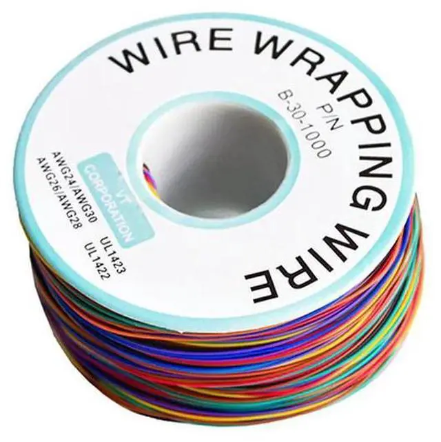 Alt view image 2 of 4 - Color Circuit Board Flying Wire Single Core Tinned Copper Wire Eight Color OK Wire Jumper Eight Color Electronic Wire