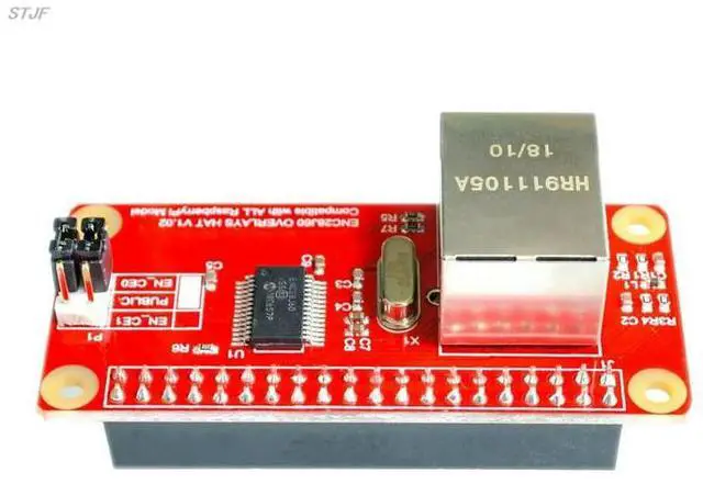 Alt view image 3 of 6 - ENC28J60 Network Adapter Module for for Raspberry Pi Zero