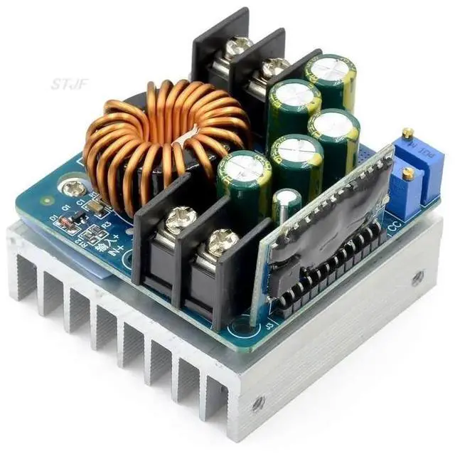 Alt view image 3 of 6 - DC-DC 400W High power step-down constant voltage constant current adjustable power module charging LED drive powersupply