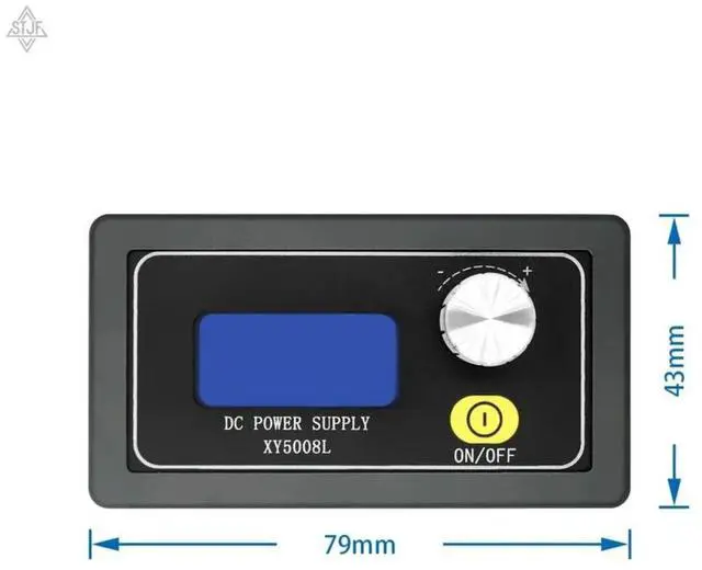 Alt view image 3 of 3 - XY5008L Constant voltage and constant current maintenance 50v8a400w buck module of CNC adjustable DC regulated power supply