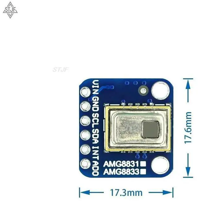 Alt view image 2 of 3 - AMG8833 IR 8*8 Thermal Imager Array Temperature Sensor Module 8x8 Infrared Camera Sensor