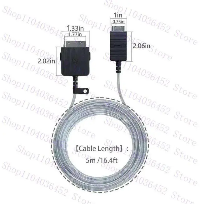 Alt view image 2 of 2 - BN39-02470A 16Ft one Connect Cable for QLED 4K The Frame TV LS03RAF LS03TAF LS03BAF QN43-85LS03BAF