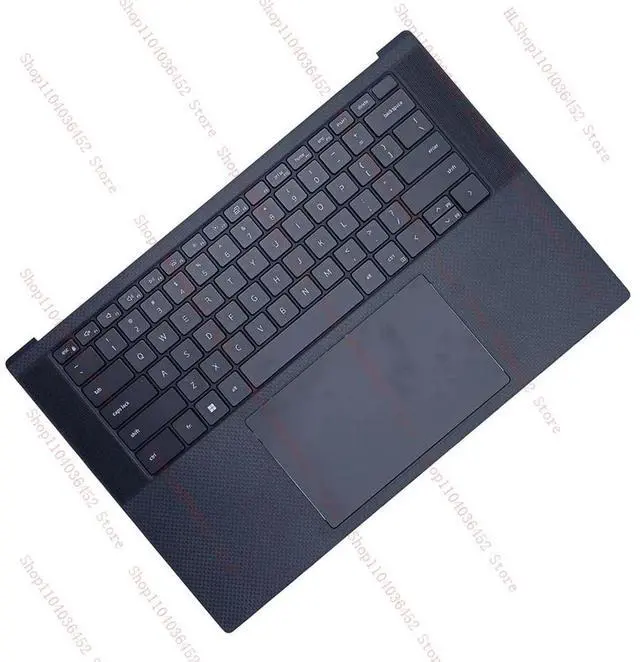 Alt view image 2 of 3 - 05Y9T0 Palmrest Backlit keyboard touchpad antenna For Precision 5560 M5560