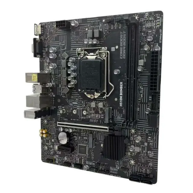 Alt view image 3 of 3 - For H510M BOMBER Motherboard Supports 10th/11th GEN LGA1200 2xDDR4 HDMI VGA