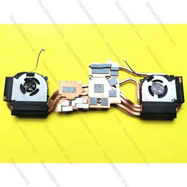 Alt view image 2 of 3 - CPU GPU FAN&Heatsink For CLEVO V170 6-31-V17RN-101 FQNW FQNX DFSCL12E16486S-FQNW
