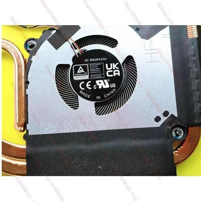 Alt view image 3 of 3 - CPU GPU FAN&Heatsink For CLEVO V170 6-31-V17RN-101 FQNW FQNX DFSCL12E16486S-FQNW