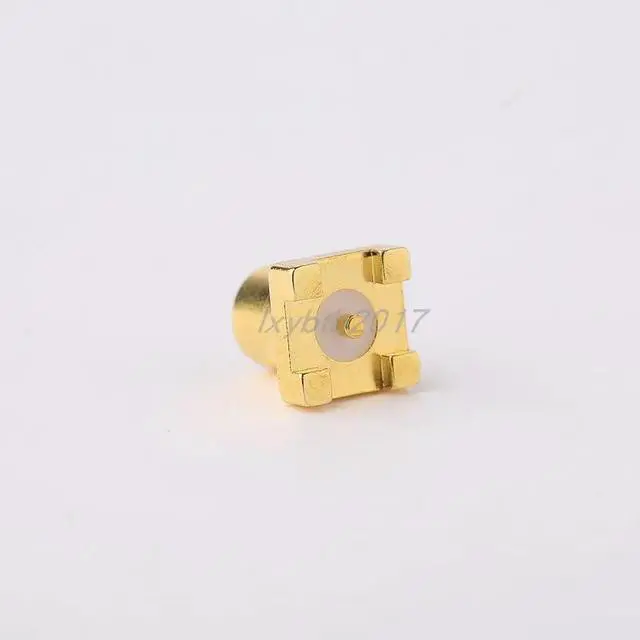 Alt view image 2 of 3 - MCX-KHD-27 RF connector PCB panel SMD socket MCX-KE positive four-pin short foot straight female head