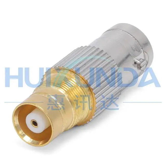 Alt view image 3 of 6 - BNC/L9-KK BNC L9 female to Q9 female Q9/L9-KK RF connector