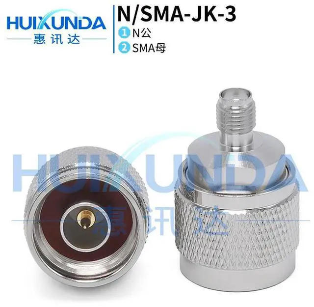 Main image of N/SMA-JK-3 N Male to SMA Female Integrated DC-6G Connector SMA/N-KJ