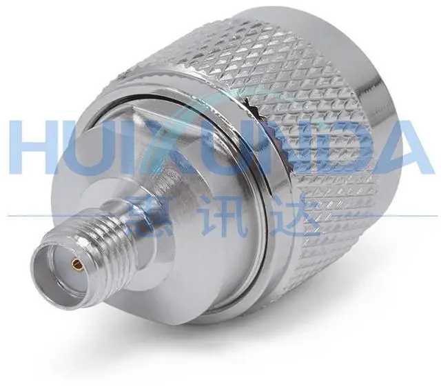 Alt view image 3 of 6 - N/SMA-JK-3 N Male to SMA Female Integrated DC-6G Connector SMA/N-KJ