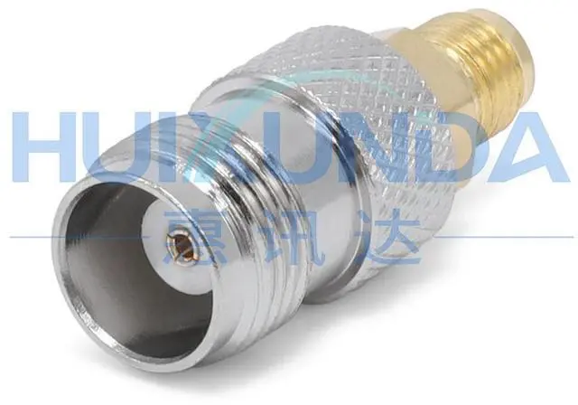 Alt view image 2 of 6 - TNC/RPSMA-KK TNC female to RPSMA female TNC female to SMA male thread pin reverse pole connector
